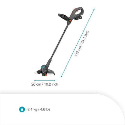 GARDENA EasyTrim 25/18V i användning
