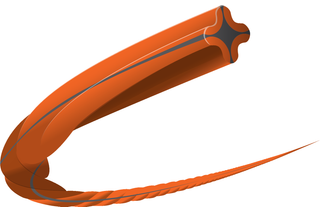 Husqvarna Trimmerlina Whisper Twist spiralformad profil